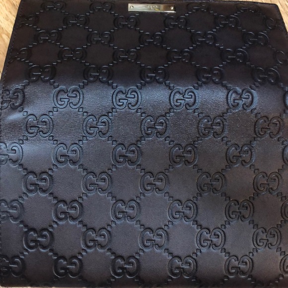 Long dark brown guccisima wallet continental - Picture 5 of 11